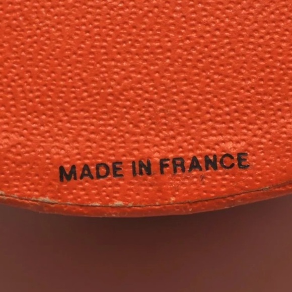 HERMES Puspus Hermes Logo Leather Bangle Pink Silver with Box!!🧡🖤 - Picture 12 of 12